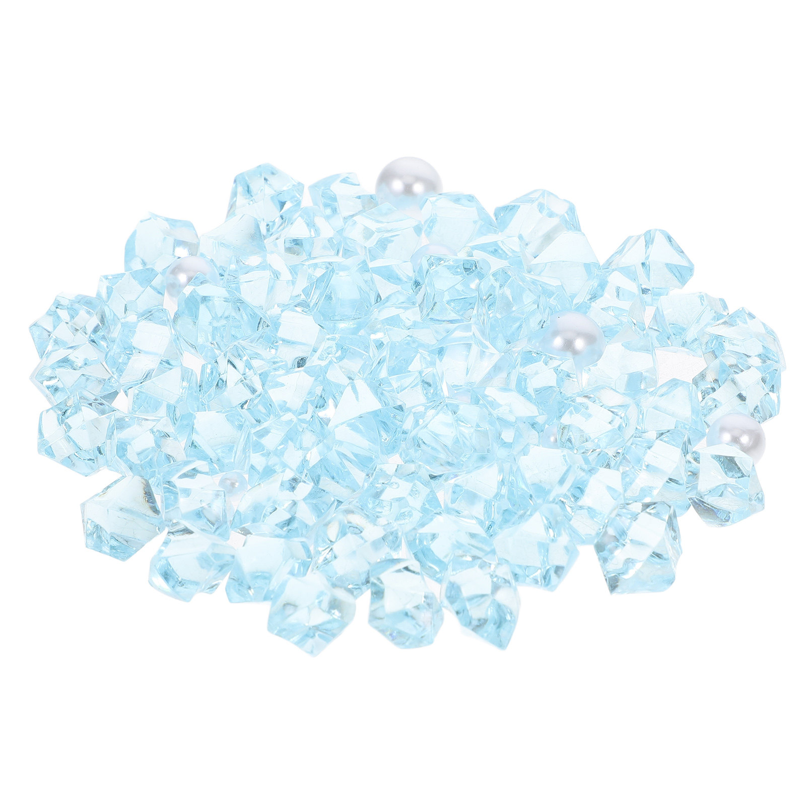 Aquarium Planted Tank Substrate - Pearl Crystal Aquarium Substrate Transparent Resin