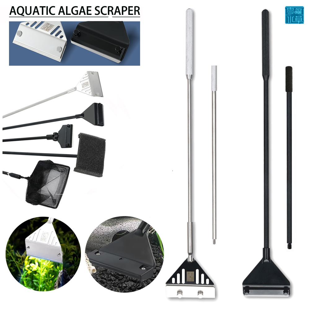 Planted Aquarium Cleaning Kit - Stainless Steel Aquarium Fish Tank Algae