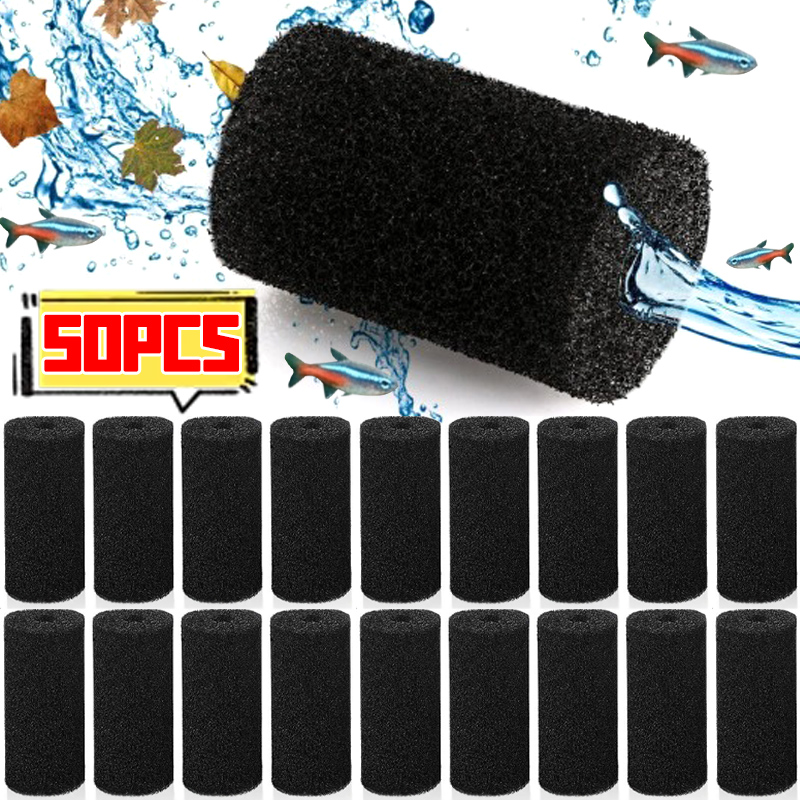 Aquarium Planted Filter - 50/5x Pre Filter Sponge Aquarium Fish