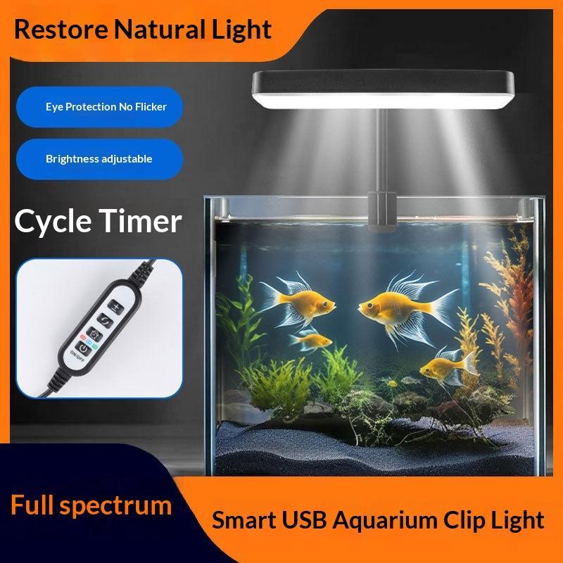 Planted Aquarium Cycling - Led Waterproof Aquarium Light 360 Adjustable
