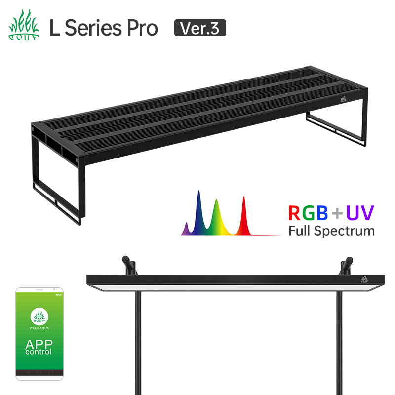 Planted Aquarium Pendant Light - WEEK AQUA L Series APP Control