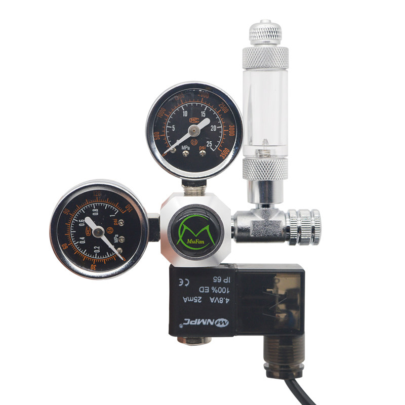 Planted Aquarium Co2 System - Aquarium CO2 Regulator Magnetic Solenoid Check