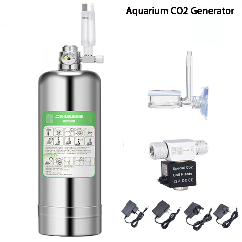 Planted Aquarium Co2 System - Aquarium CO2 Generator system Kit Stainless