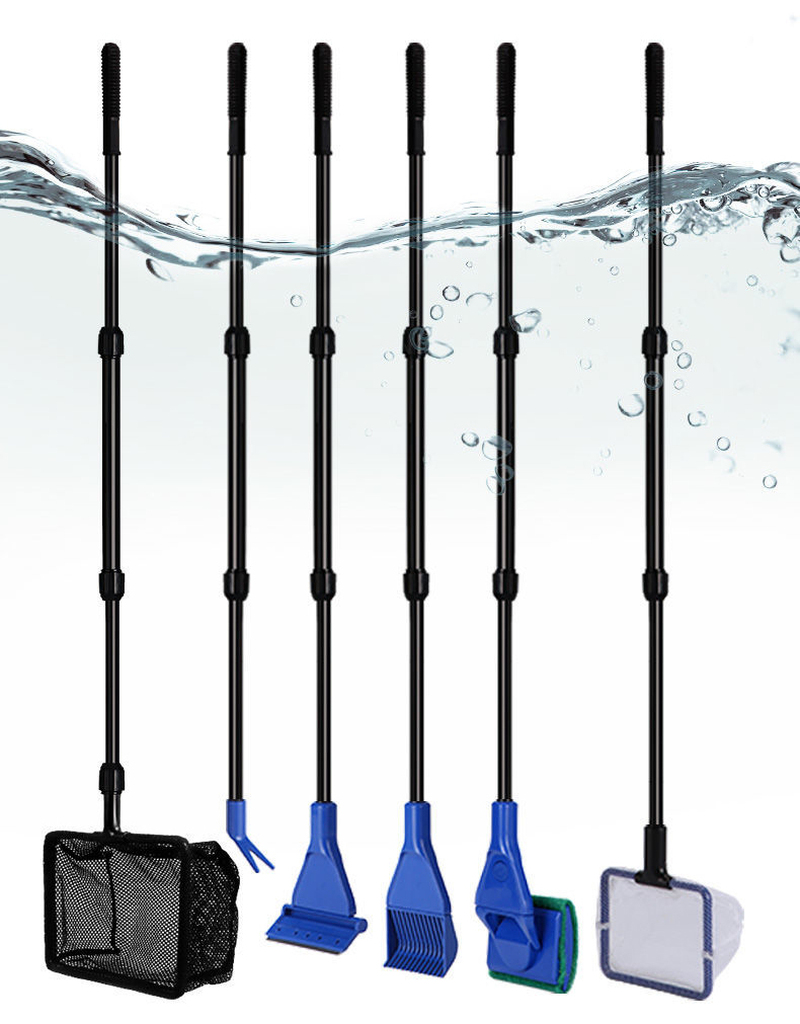 Planted Aquarium Cleaning Kit - 6-IN-1 Aquarium Cleaning Tools Kits Fish