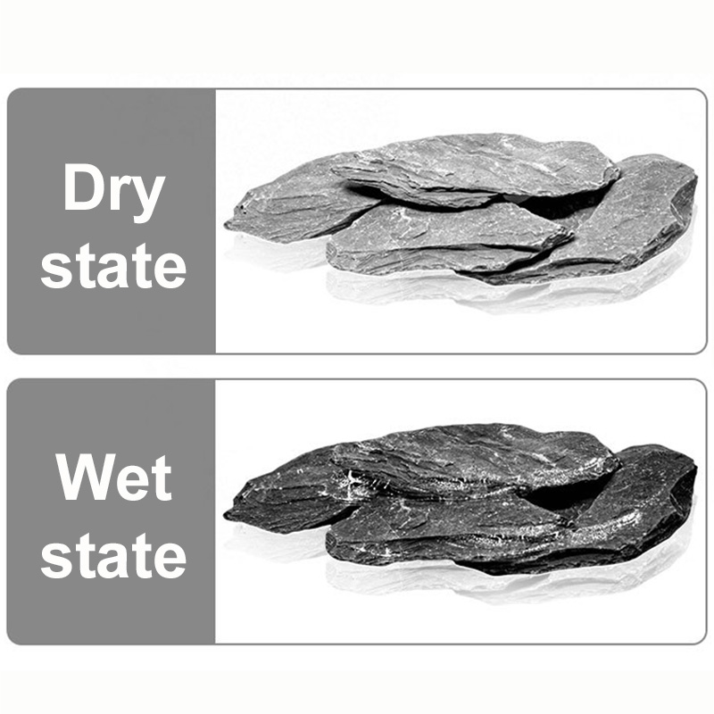500g/1000g Aquarium Slate Chip - Planted Aquarium Hardscape ulasan dan harga