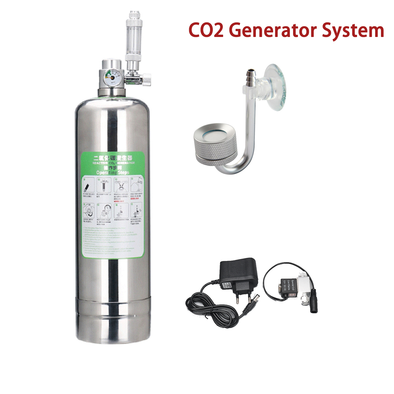 Aquarium CO2 Generator system  - Planted Aquarium Co2 System ulasan dan harga