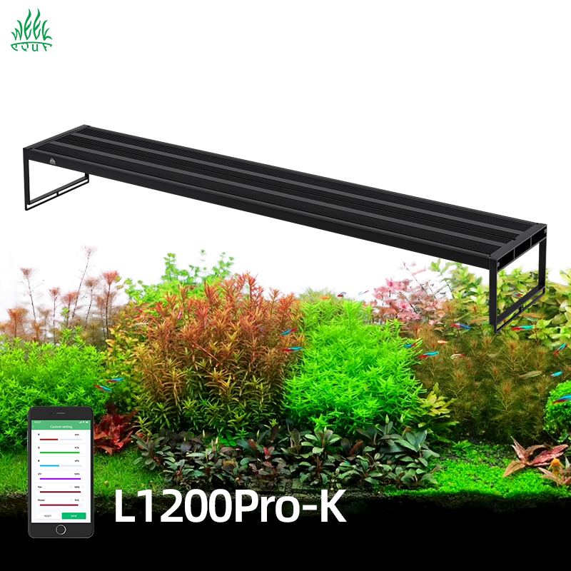 WEEKAQUA L1200K Pro 120CM APP  - Planted Aquarium Cycling ulasan dan harga