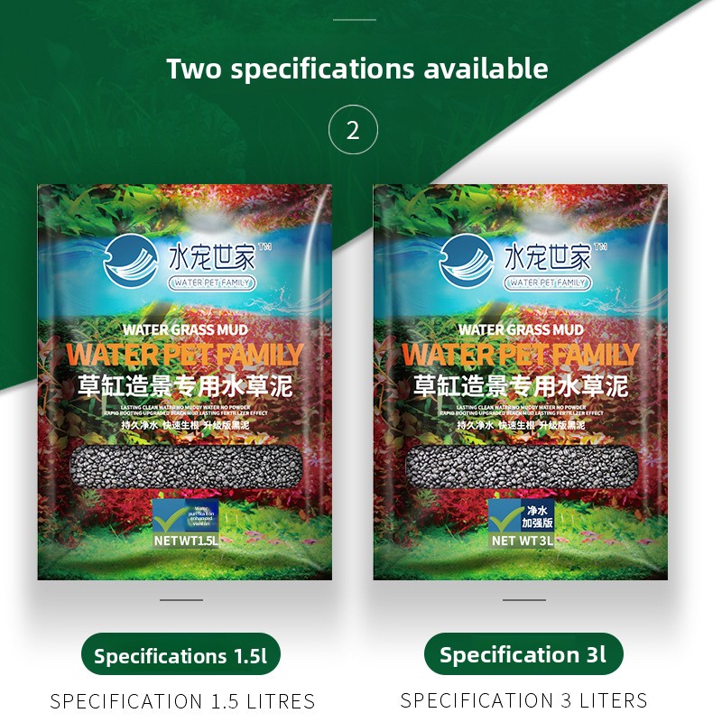 SYSENCIAGA Planted Aquarium Su - Aquarium Planted Tank Substrate ulasan dan harga