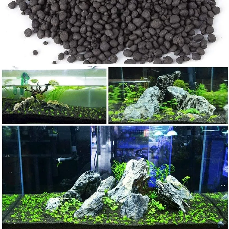500g Aquarium Planted Soil Sub - Aquarium Planted Tank Substrate ulasan dan harga