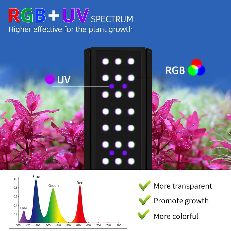 WEEK AQUA LED M Series RGB+UV  - Planted Aquarium Cycling ulasan dan harga