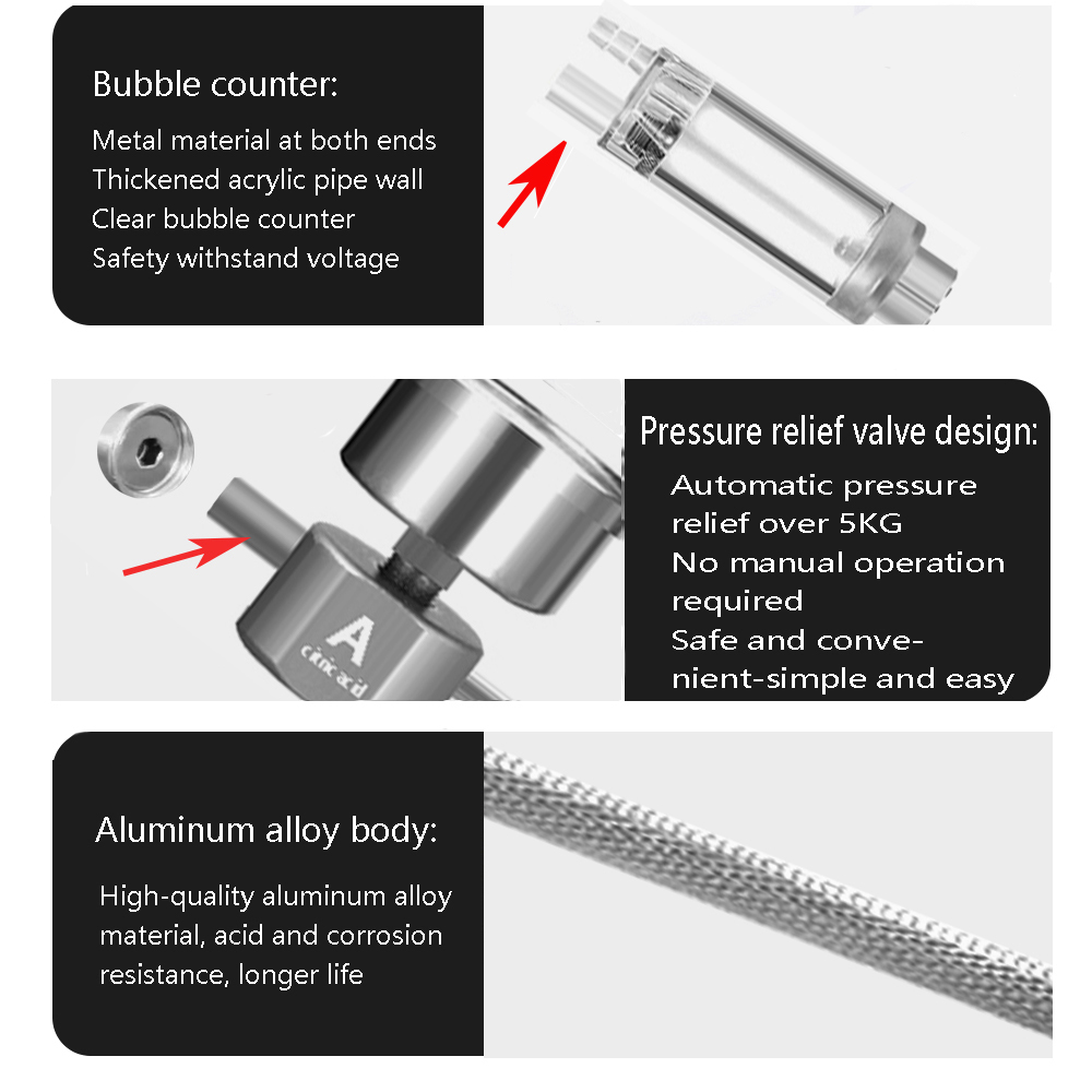 Aquarium DIY CO2 Reactor Gener - Planted Aquarium Co2 System ulasan dan harga