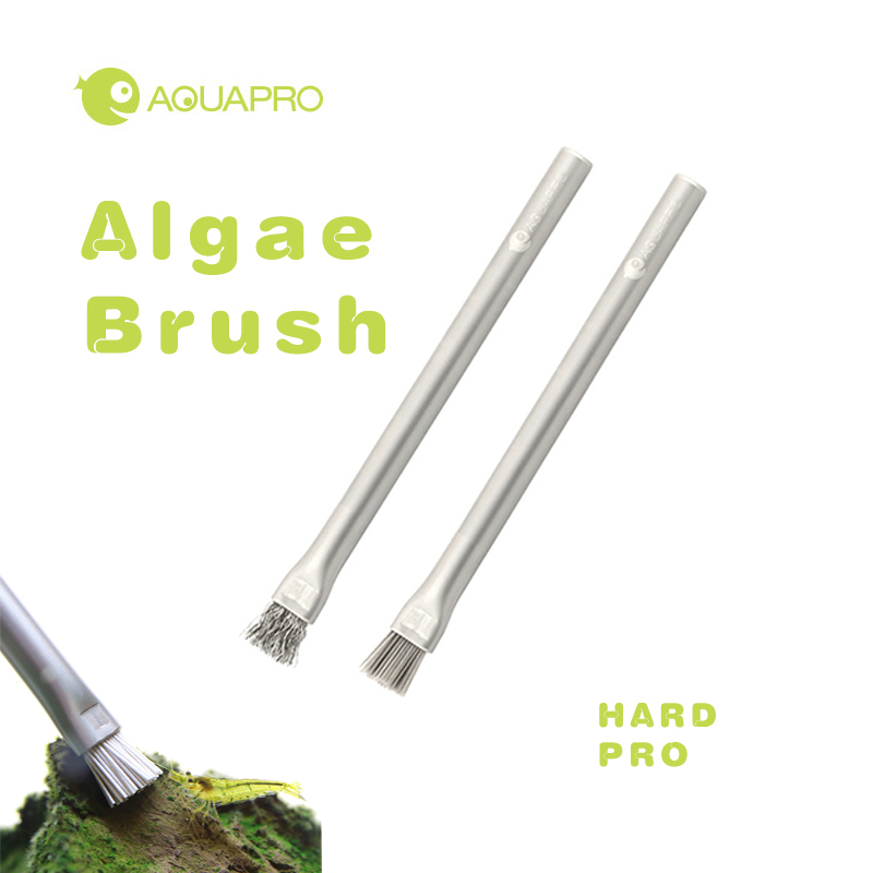 Aquapro Algae Brush Cleaning T - Planted Aquarium Algae ulasan dan harga