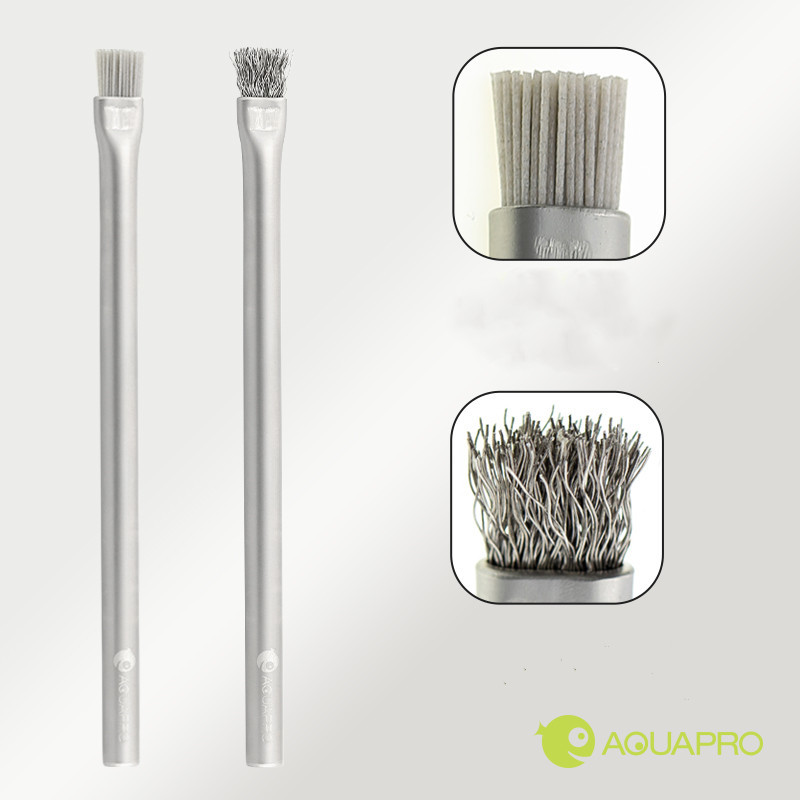 Aquapro Algae Brush Cleaning T - Planted Aquarium Algae ulasan dan harga