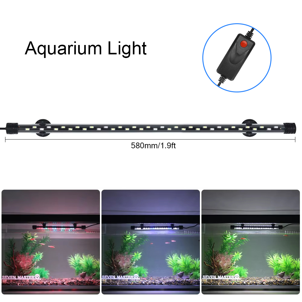 58CM  Aquarium Light LED Plant - Planted Aquarium Pendant Light ulasan dan harga