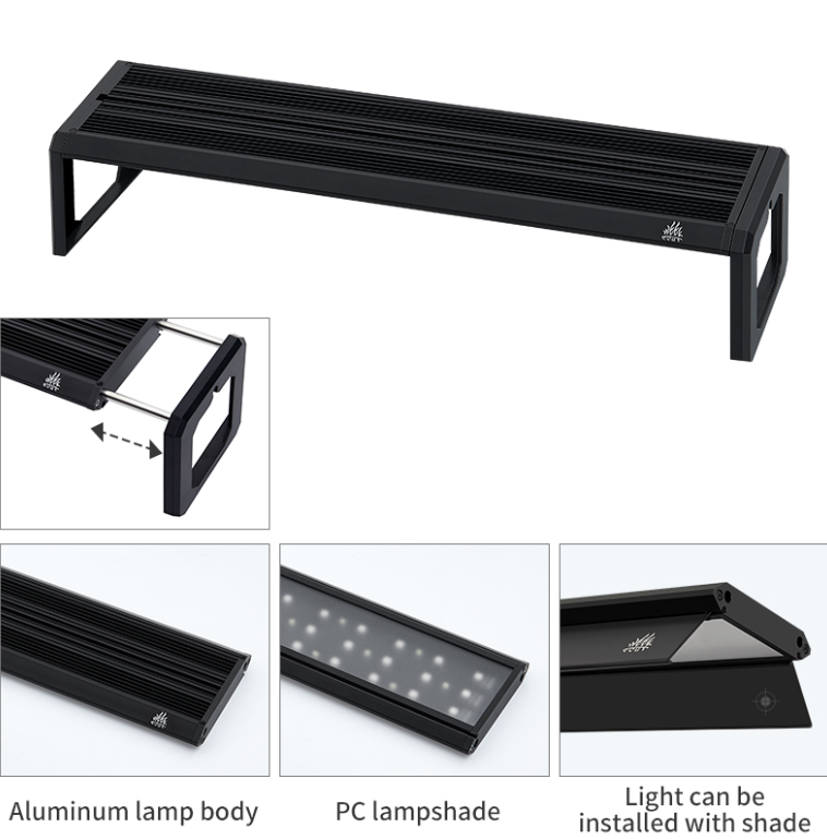 Week Aqua M Series RGB UV LED  - Planted Aquarium Pendant Light ulasan dan harga