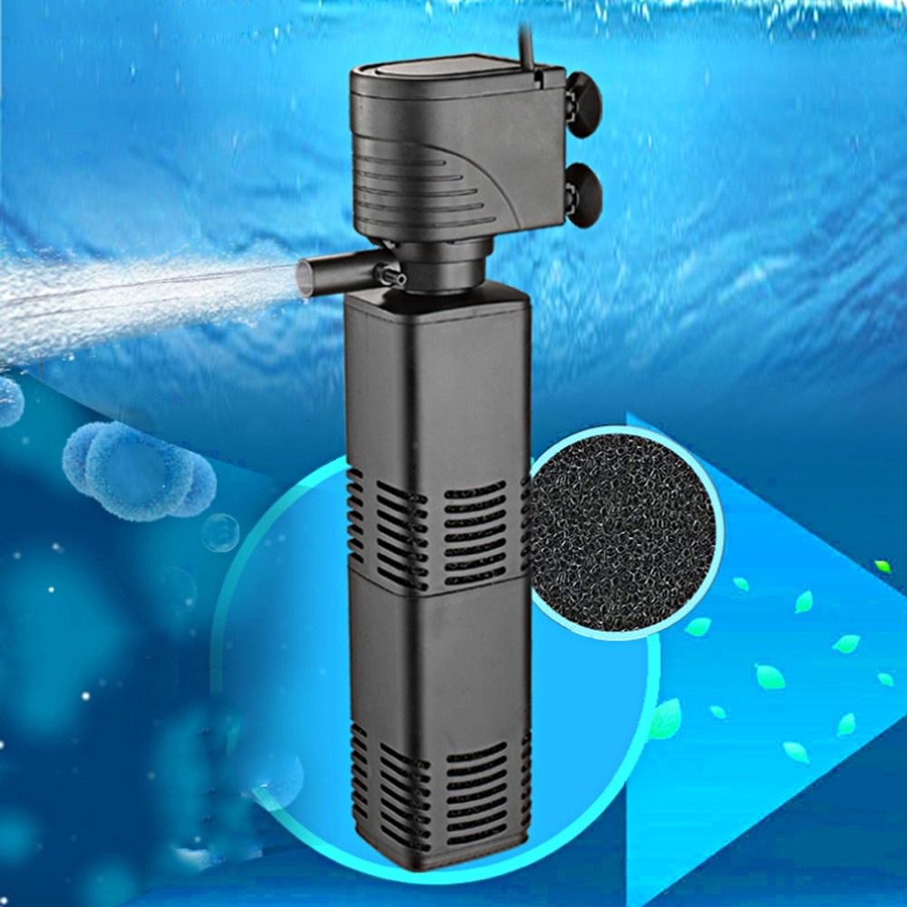Plastic 3 in 1 Fish Tank Filte - Aquarium Planted Filter ulasan dan harga
