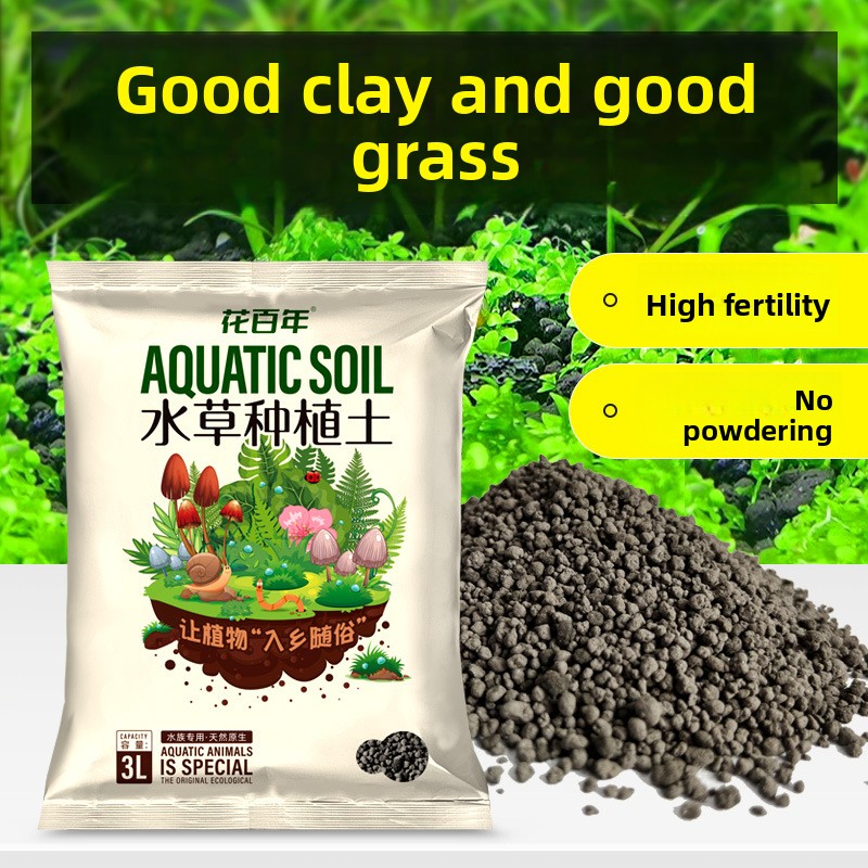 Aquarium Soil Substrate - Non- - Aquarium Planted Tank Substrate ulasan dan harga