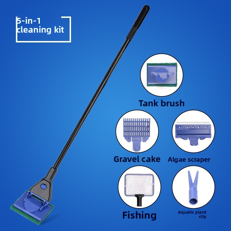 Fish Tank Algae Remover Tool S - Planted Aquarium Cleaning Kit ulasan dan harga