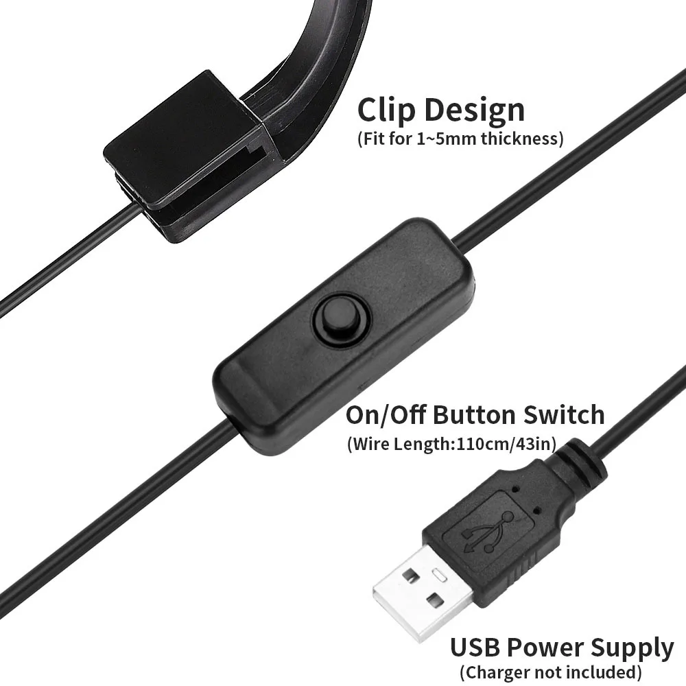 Aquarium Mini Light Led Clip F - Planted Aquarium Water Temperature ulasan dan harga